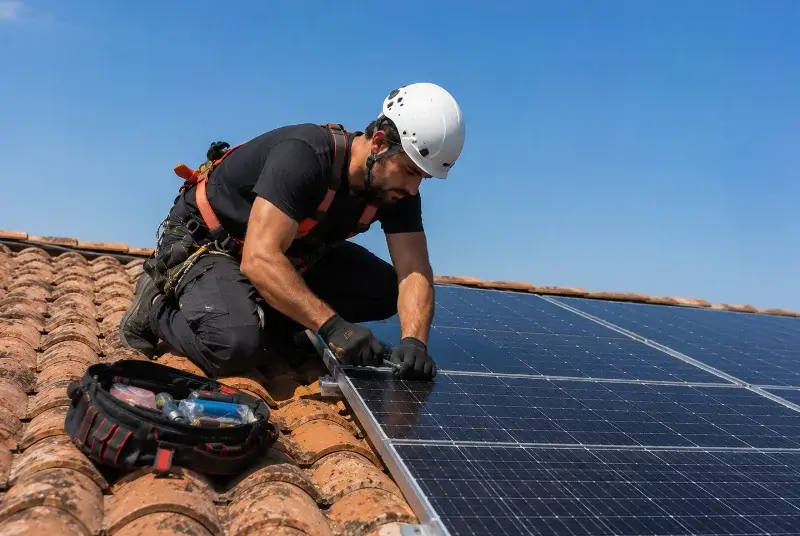 Maintenance et monitoring de panneaux solaires à Assais-les-Jumeaux